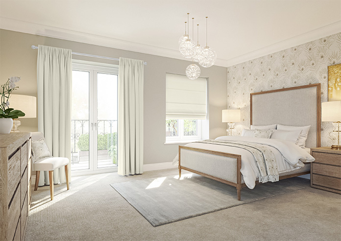 Menton, Oyster - Made to Measure Curtains - Image 8